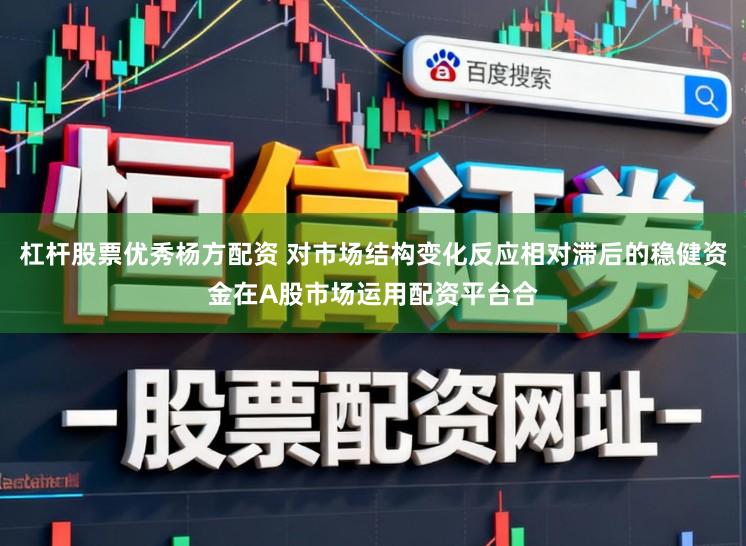 杠杆股票优秀杨方配资 对市场结构变化反应相对滞后的稳健资金在A股市场运用配资平台合