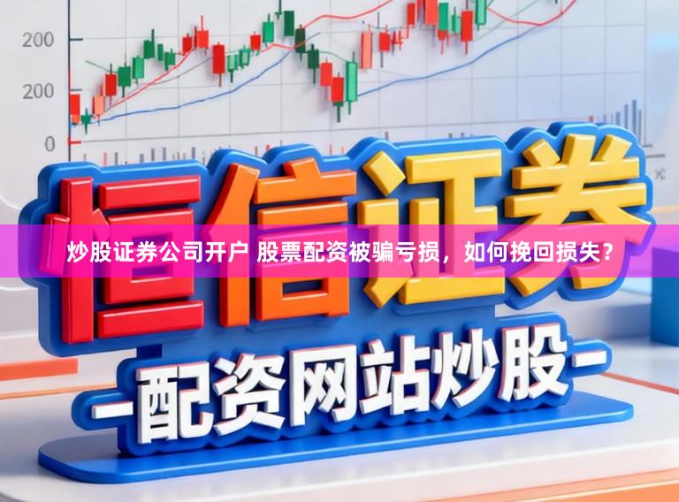 炒股证券公司开户 股票配资被骗亏损，如何挽回损失？